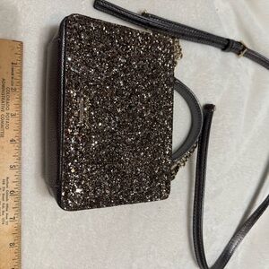 Kate Spade Sparkling Black Mini Bag